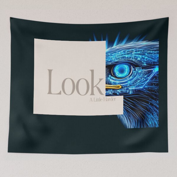Item preview, Look Harder designed and sold by ontological.