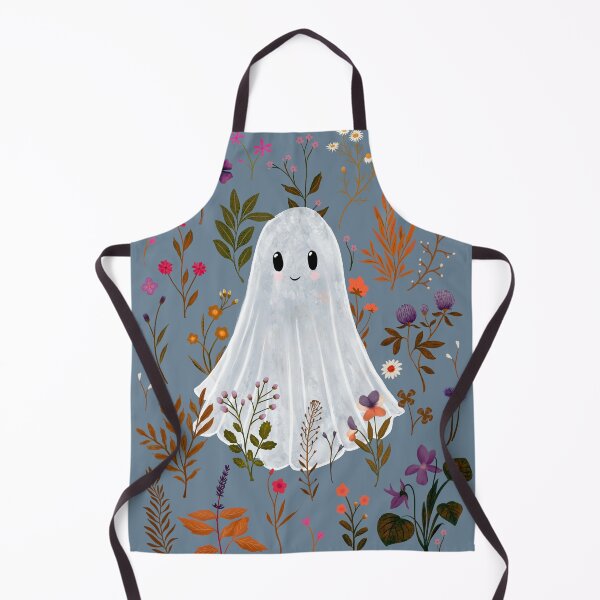 Item preview, Ghost Garden – periwinkle - Autumn Spirit Design - Katherine Quinn designed and sold by Katherine Quinn Illustration.