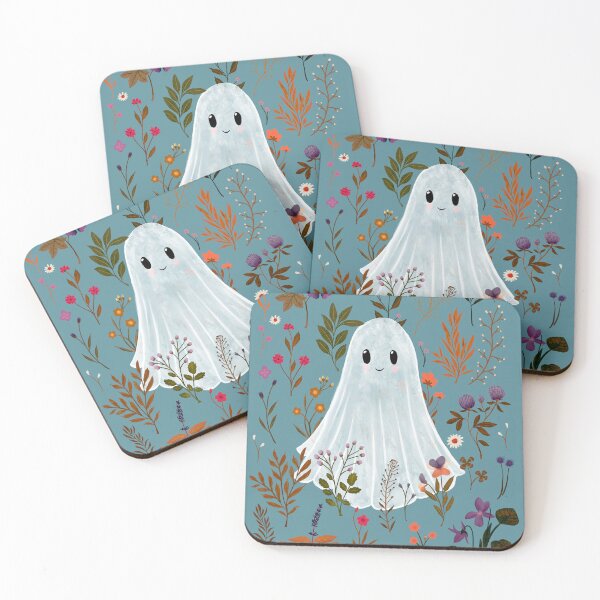 Item preview, Ghost Garden – peacock - Autumn Spirit Design - Katherine Quinn designed and sold by Katherine Quinn Illustration.