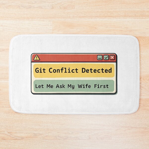 Item preview, Ask My Wife First – Programmer Life Rules designed and sold by KOTLVortex.
