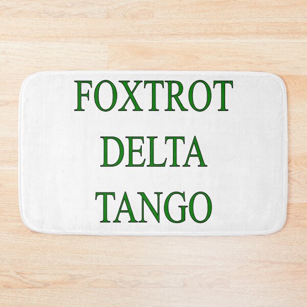 Item preview, Foxtrot Delta Tango green designed and sold by JayJLvNv.