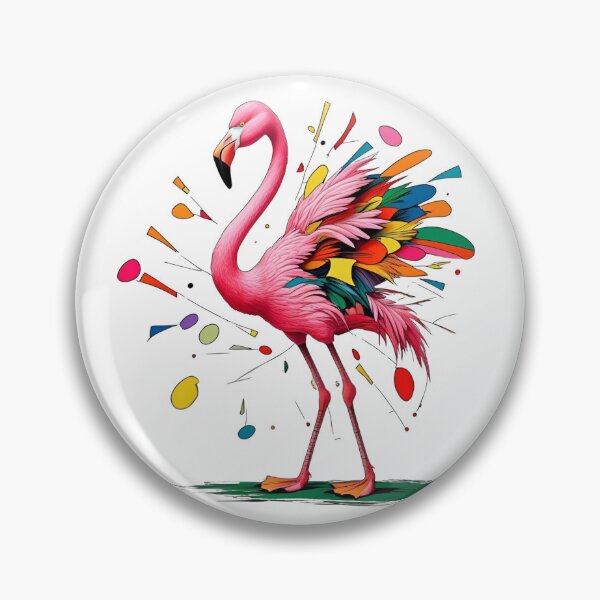 Item preview, Pink Flamingo-Go-Go: A Flamboyance of Funky Feathers! designed and sold by dcohea.