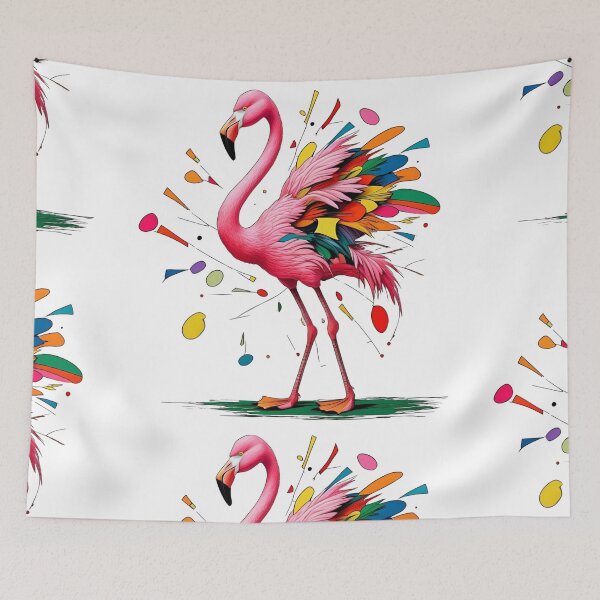 Item preview, Pink Flamingo-Go-Go: A Flamboyance of Funky Feathers! designed and sold by dcohea.