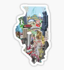 Chi-Stadt Sticker