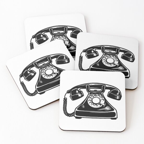 Item preview, Vintage Antique Telephone Retro Rotary Dial Cord Phone designed and sold by inkoutninja.