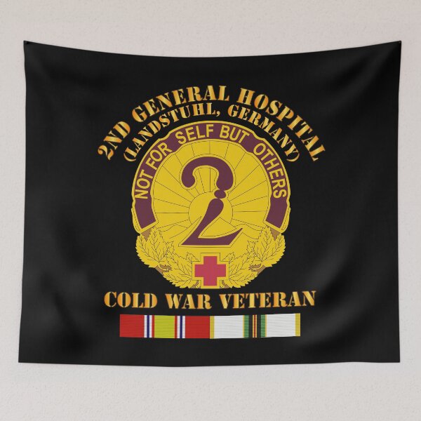 Item preview, Army - 2nd General Hospital - Landstuhl FRG - w COLD SVC designed and sold by Military Insignia Products.