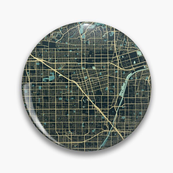 Item preview, Anaheim City Map of California, USA - Summer designed and sold by deMAP.