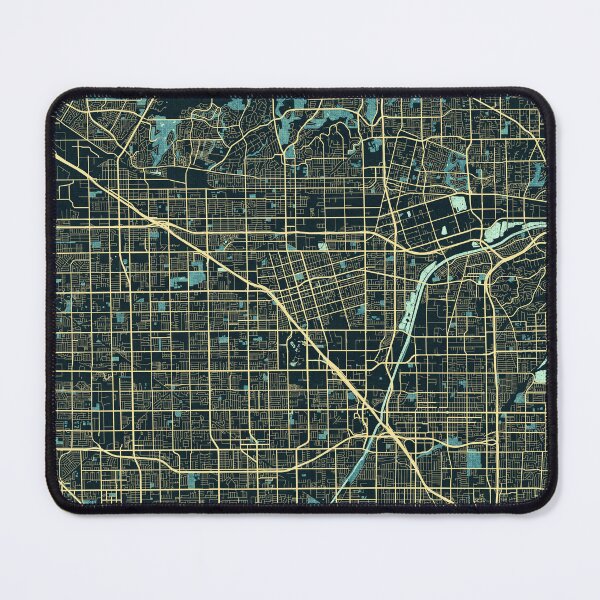 Item preview, Anaheim City Map of California, USA - Summer designed and sold by deMAP.