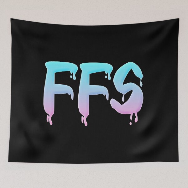 Item preview, FFS - For F#ck Sakes in Pink and Blue designed and sold by Memes N Lore .