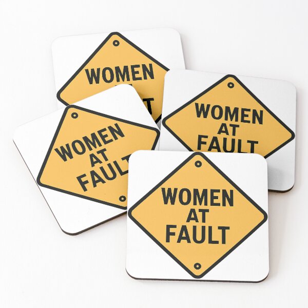 Item preview, Women at Fault Road Sign  designed and sold by Thedakari.