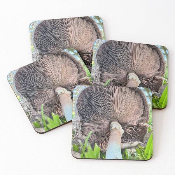 Item preview, Perfect White Mushroom Underside designed and sold by Moss Goblin Art and Photography .