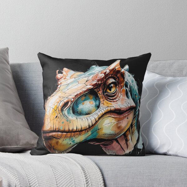 Item preview, Watercolor Dinosaur – Extinct Emotional Face designed and sold by All Creative Designer.
