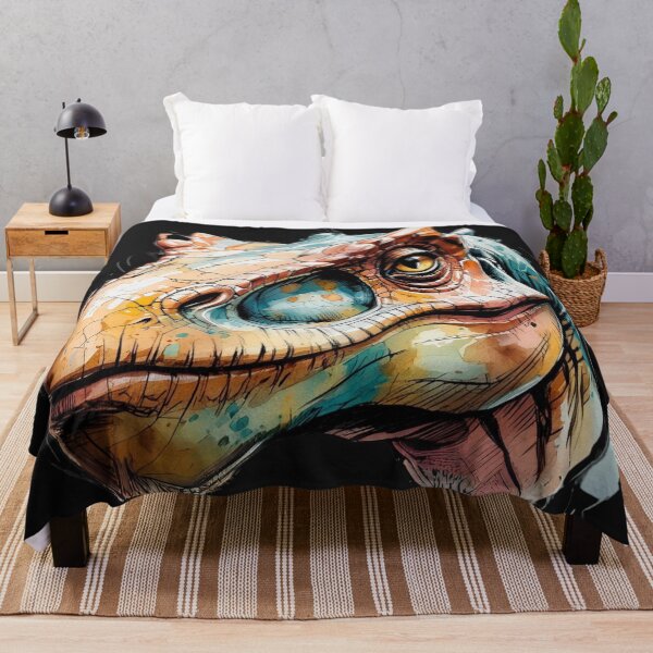 Item preview, Watercolor Dinosaur – Extinct Emotional Face designed and sold by All Creative Designer.