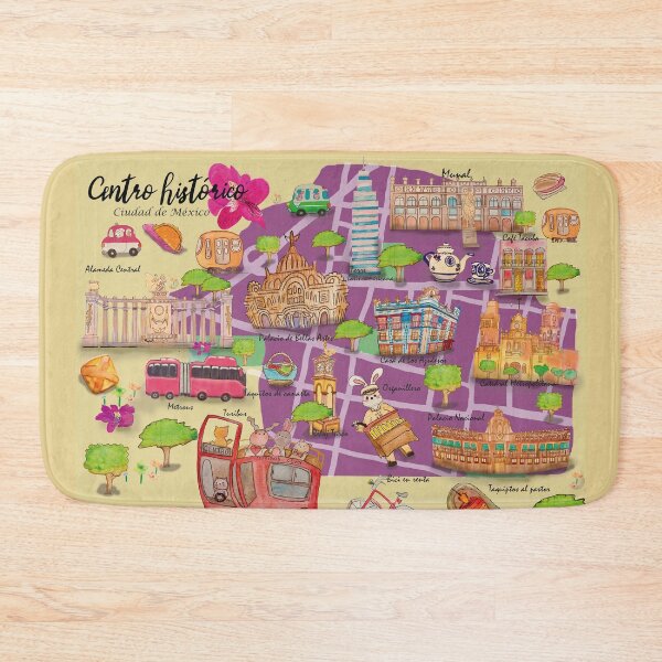 Item preview, Historic Center of Mexico City ♥ designed and sold by PaulinaGuerrero.