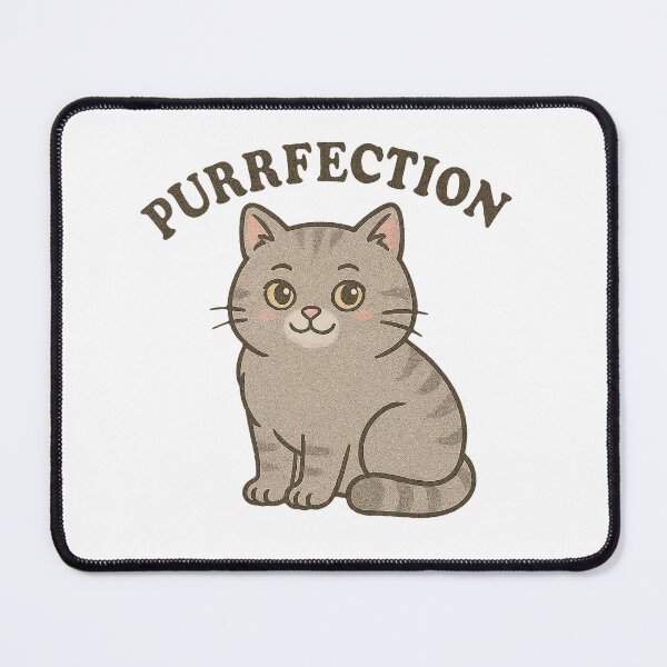 Item preview, Purrfection – Cute Cat Confidence Aesthetic Design designed and sold by FriskySloths.