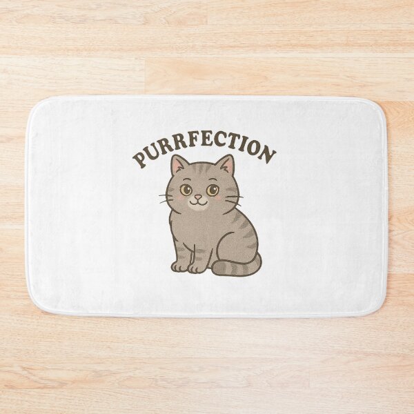 Item preview, Purrfection – Cute Cat Confidence Aesthetic Design designed and sold by FriskySloths.