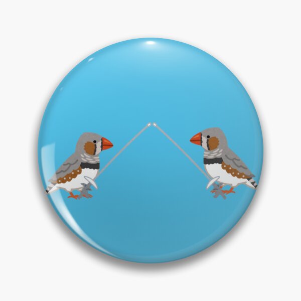 Item preview, Fencing Finches designed and sold by TinyTrails.