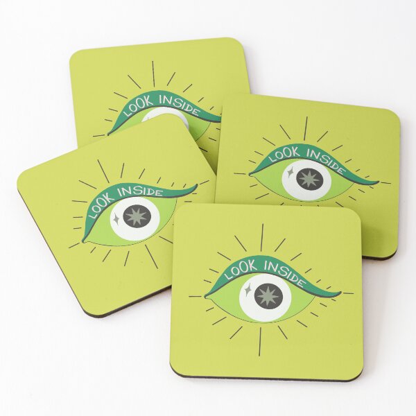 Item preview, Look inside Eye - Light and dark green designed and sold by Kaushlydraw.