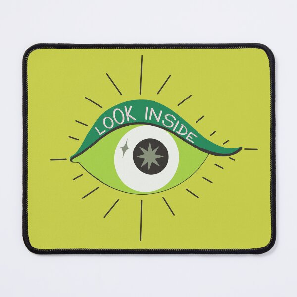 Item preview, Look inside Eye - Light and dark green designed and sold by Kaushlydraw.