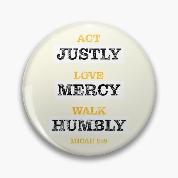 Item preview, Walk Humbly, Love Deeply Inspired from Micah 6:8 | Bible Verse | Series #5 designed and sold by JirehKollezion.