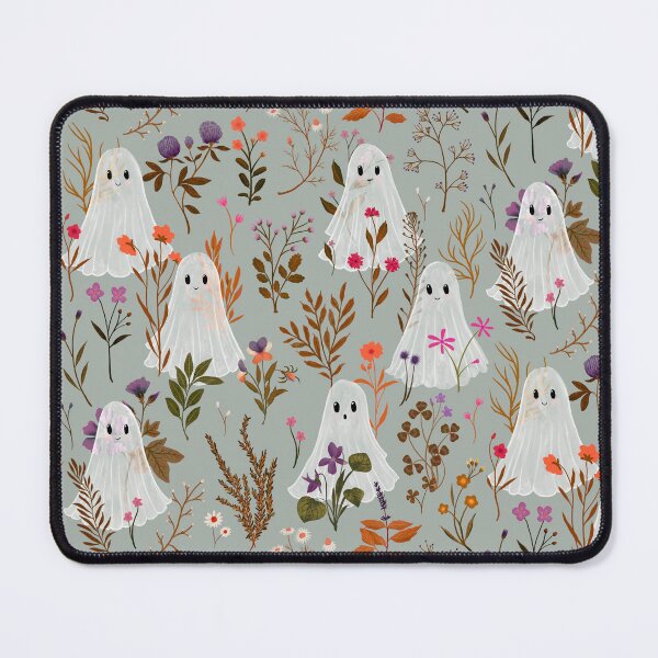Item preview, Ghosts Garden - Autumn Spirit - Grey - Katherine Quinn designed and sold by Katherine Quinn Illustration.