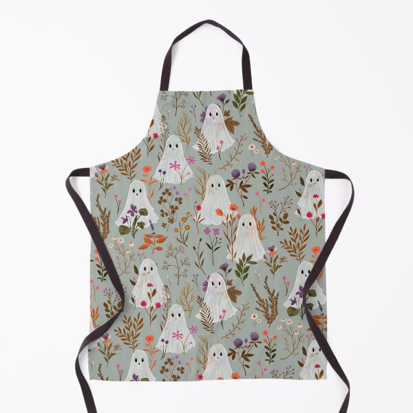 Item preview, Ghosts Garden - Autumn Spirit - Grey - Katherine Quinn designed and sold by Katherine Quinn Illustration.