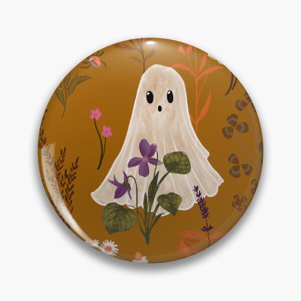 Item preview, Ghosts Garden - Autumn Spirit - Rust - Katherine Quinn designed and sold by Katherine Quinn Illustration.