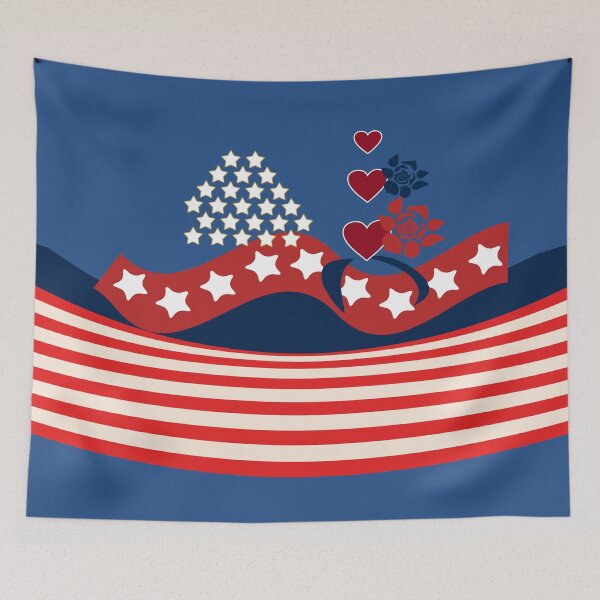 Item preview, Patriotic Art Mix Background designed and sold by Sharon Schwalbe.