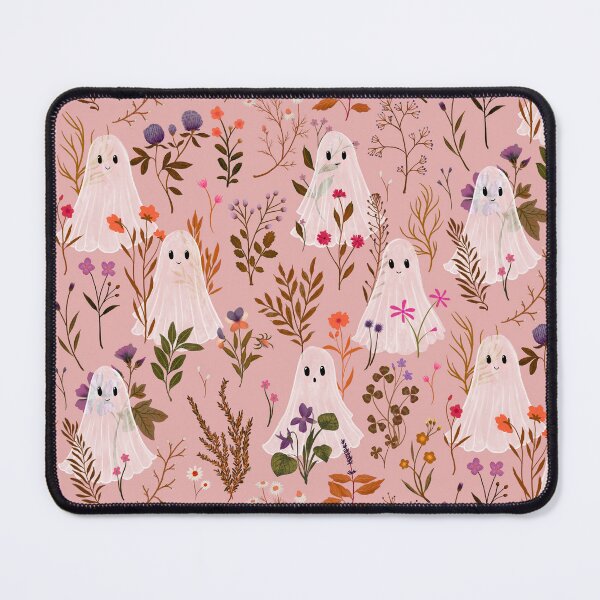 Item preview, Ghosts Garden - Autumn Spirit - Pink - Katherine Quinn designed and sold by Katherine Quinn Illustration.