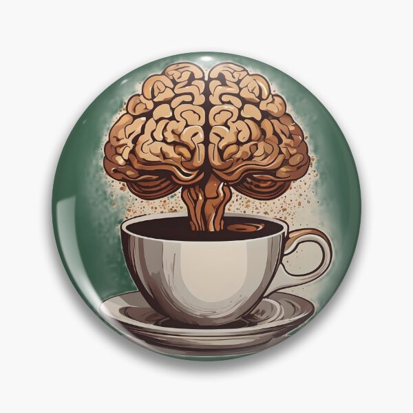 Item preview, Your Brain On Caffeine designed and sold by Daemolitia Designs.