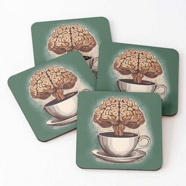 Item preview, Your Brain On Caffeine designed and sold by Daemolitia Designs.