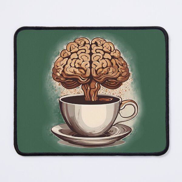 Item preview, Your Brain On Caffeine designed and sold by Daemolitia Designs.