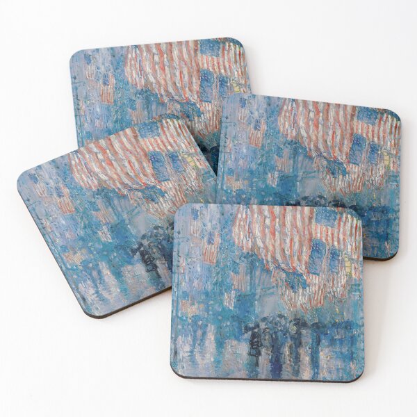 Item preview, The Avenue in the Rain Childe Hassam 1917 designed and sold by stevepmp.
