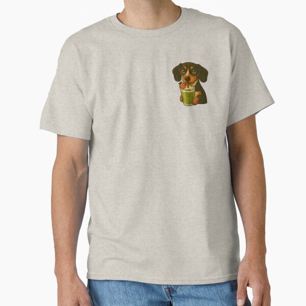 Item preview, Dachshund's First Matcha designed and sold by BubbiesShop.