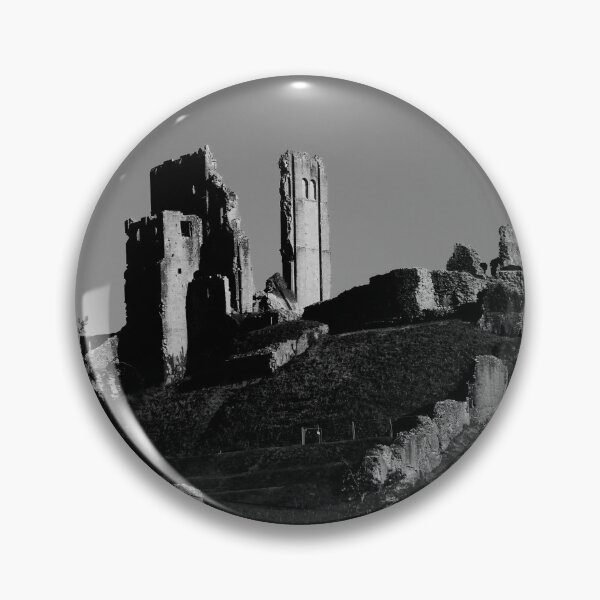 Item preview, Corfe Castle, Dorset ( B&W ) designed and sold by wiggyofipswich.