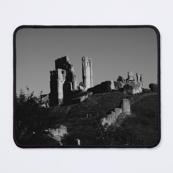 Item preview, Corfe Castle, Dorset ( B&W ) designed and sold by wiggyofipswich.