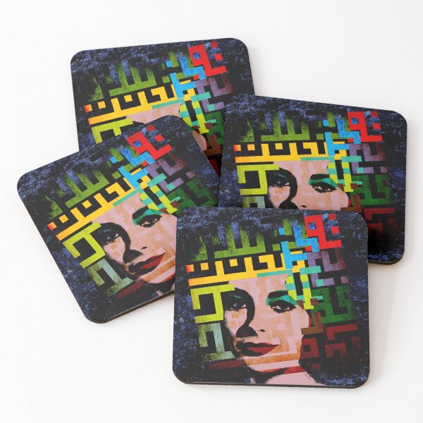 Item preview, “Coded Beauty” – A Portrait in Geometry and Glyphs designed and sold by MinimalBloom.