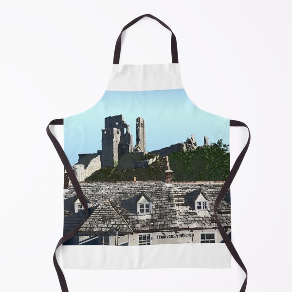 Item preview, Corfe Castle & The Greyhound Rooftop designed and sold by wiggyofipswich.