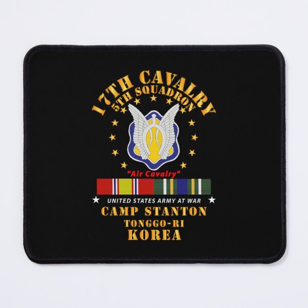 Item preview, Army - 5th Squadron 17th Cavalry - Air Cav - Camp Stanton - Korea w KDSM SVC designed and sold by Military Insignia Products.