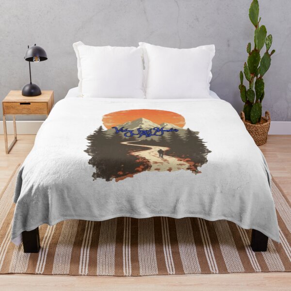 Item preview, Timeless Vintage Mountain Trail Sunset Inspirational Hiking Tee designed and sold by Designly Yours.