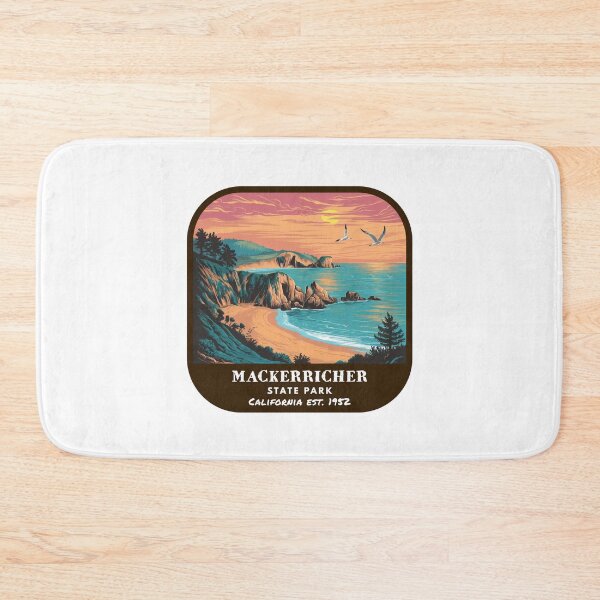 Item preview, Vintage MacKerricher State Park (California State Park) designed and sold by RabbitK.