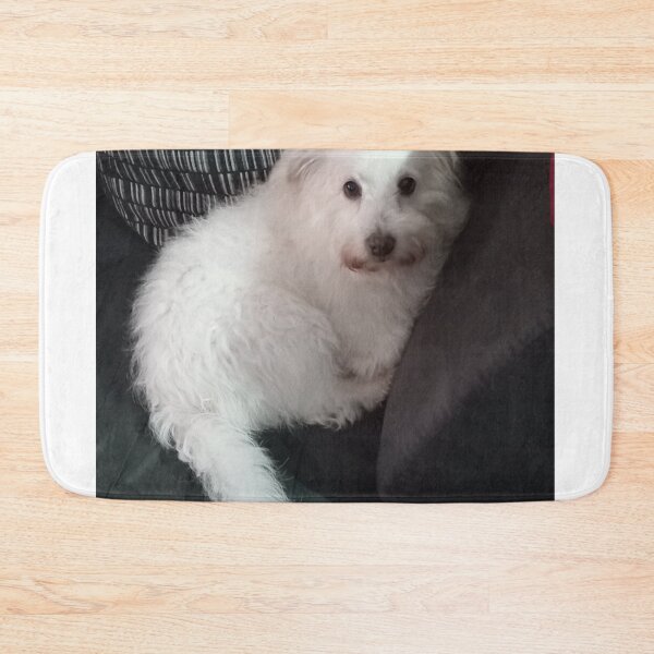 Item preview, Snowy cute dog prints designed and sold by Angelia Pillay Art.