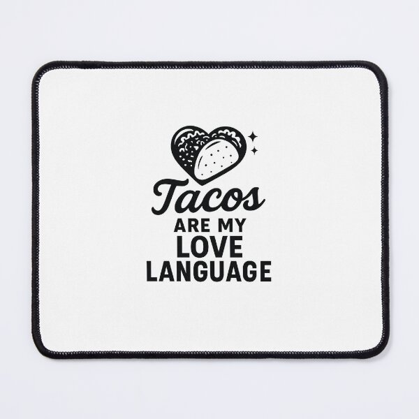 Item preview, Tacos Are My Love Language – Funny Taco Lover Quote designed and sold by Darkling-Rhymes.