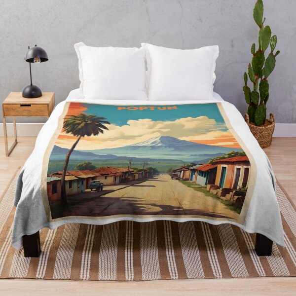 Item preview, Poptun Guatemala Vintage Poster Tourism designed and sold by TravelersGems.