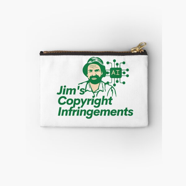 Item preview, Jim's Copyright Infringements AI - Jim's Mowing designed and sold by Simontology.