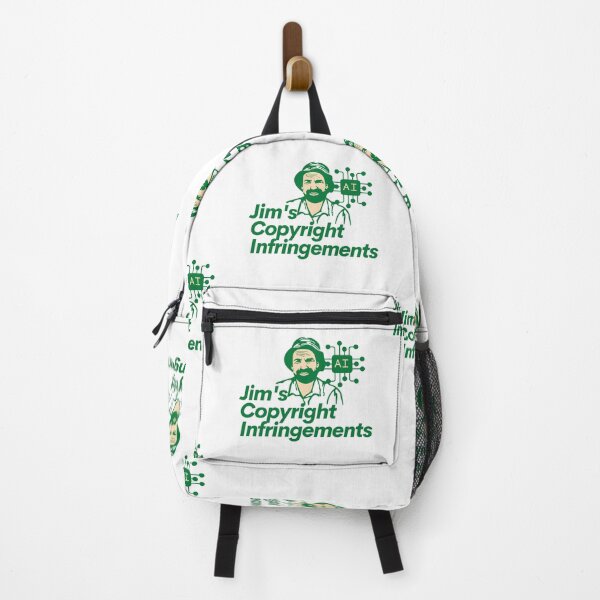Item preview, Jim's Copyright Infringements AI - Jim's Mowing designed and sold by Simontology.