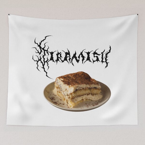 Item preview, Tiramisu but make it metal designed and sold by MageSlayer3000.