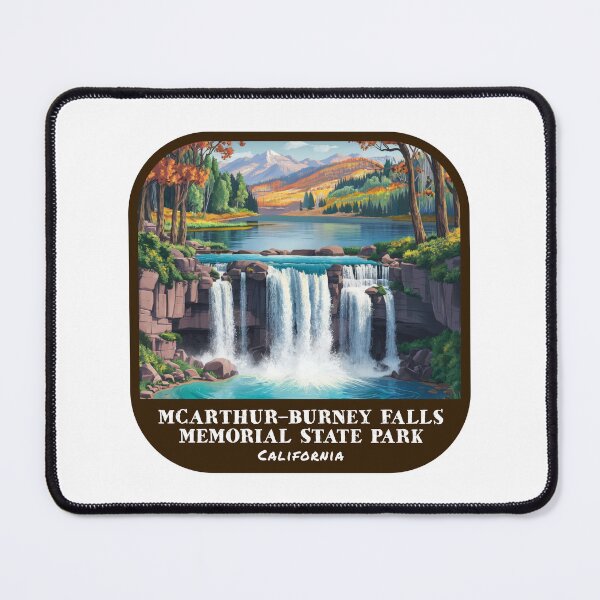 Item preview, Vintage McArthur-Burney Falls Memorial State Park (California State Park) designed and sold by RabbitK.