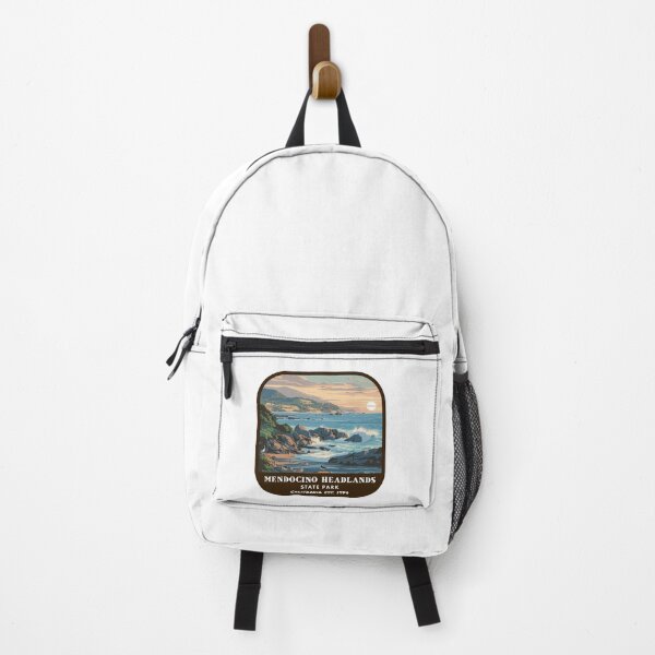 Item preview, Vintage Mendocino Headlands State Park (California State Park) designed and sold by RabbitK.