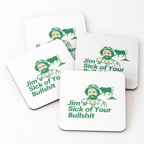 Item preview, Jim's Sick of Your Bullshit - Jim's Mowing designed and sold by Simontology.